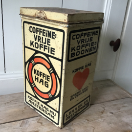 Bijzonder koffie hag blik