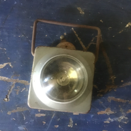Oude camping zaklamp