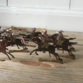 Tinnen soldaatjes kozakken op paard