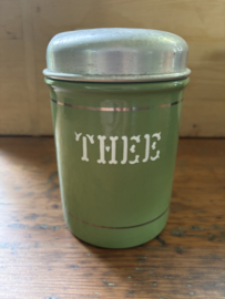 Koffie,thee,suiker reseda groen
