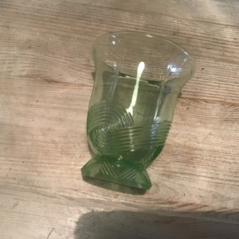 Groen lepelvaasje