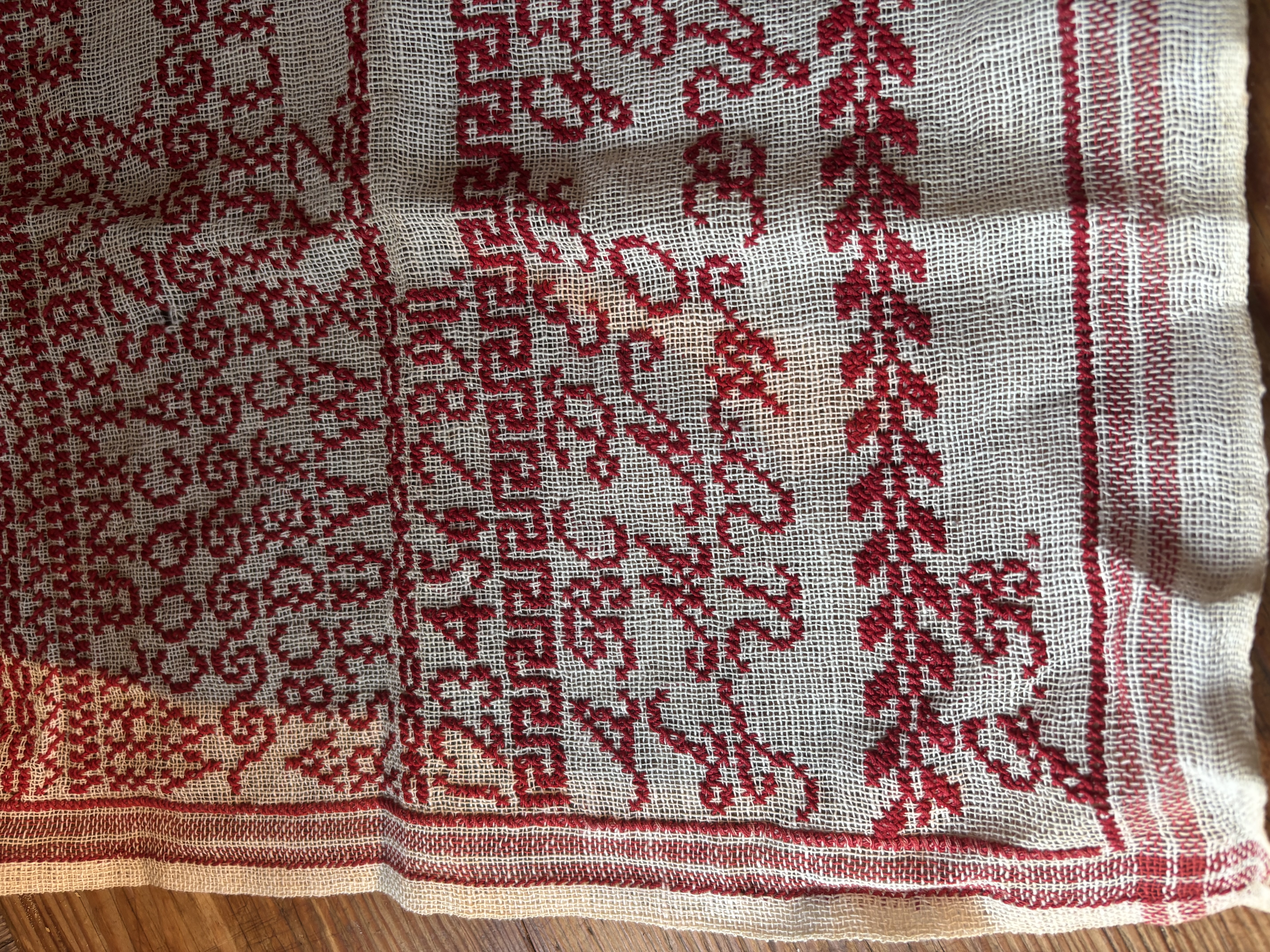 Merklapje rood anno 1928