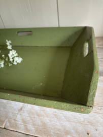 Groene mangelbak