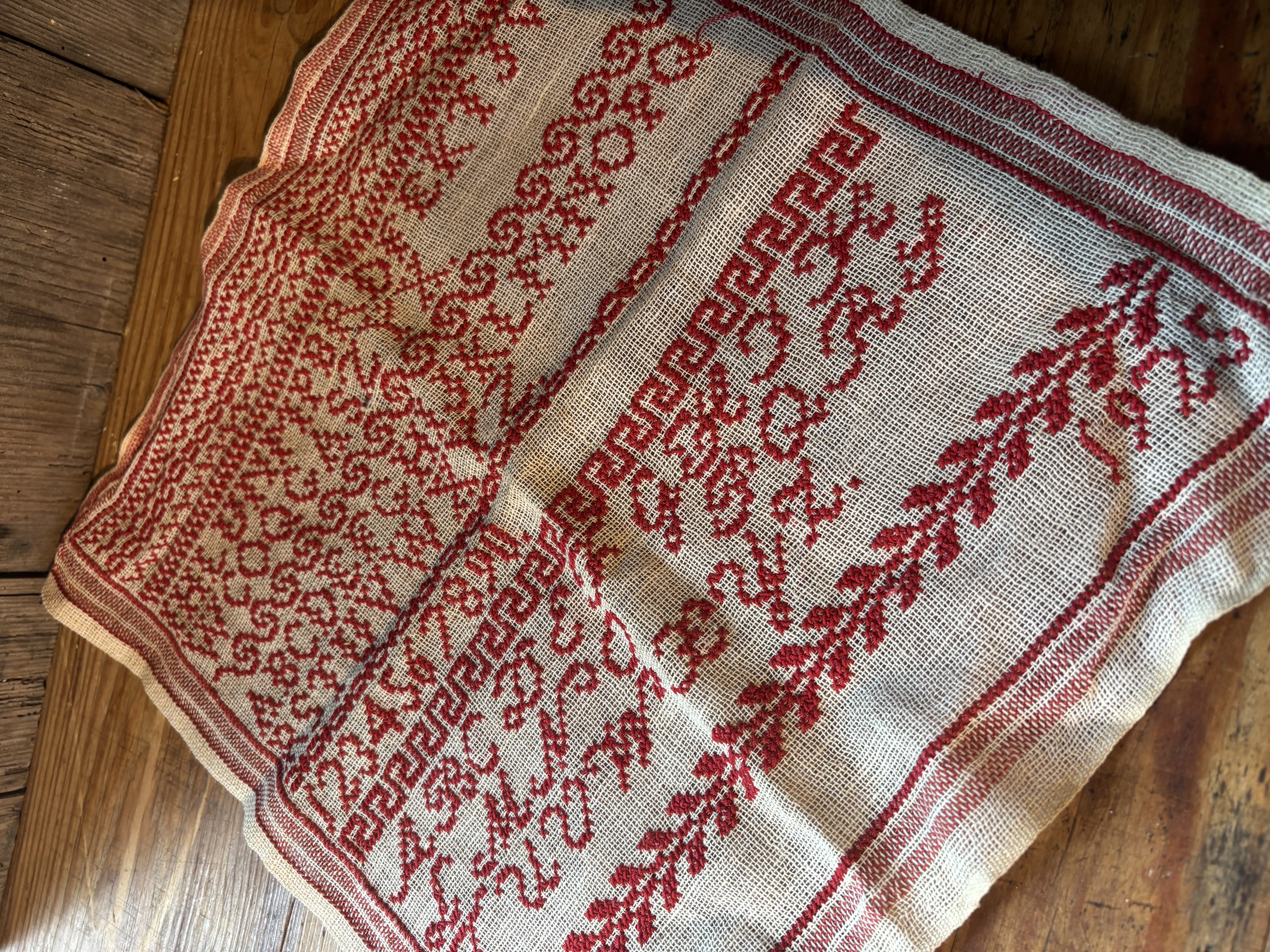 Merklapje rood anno 1928