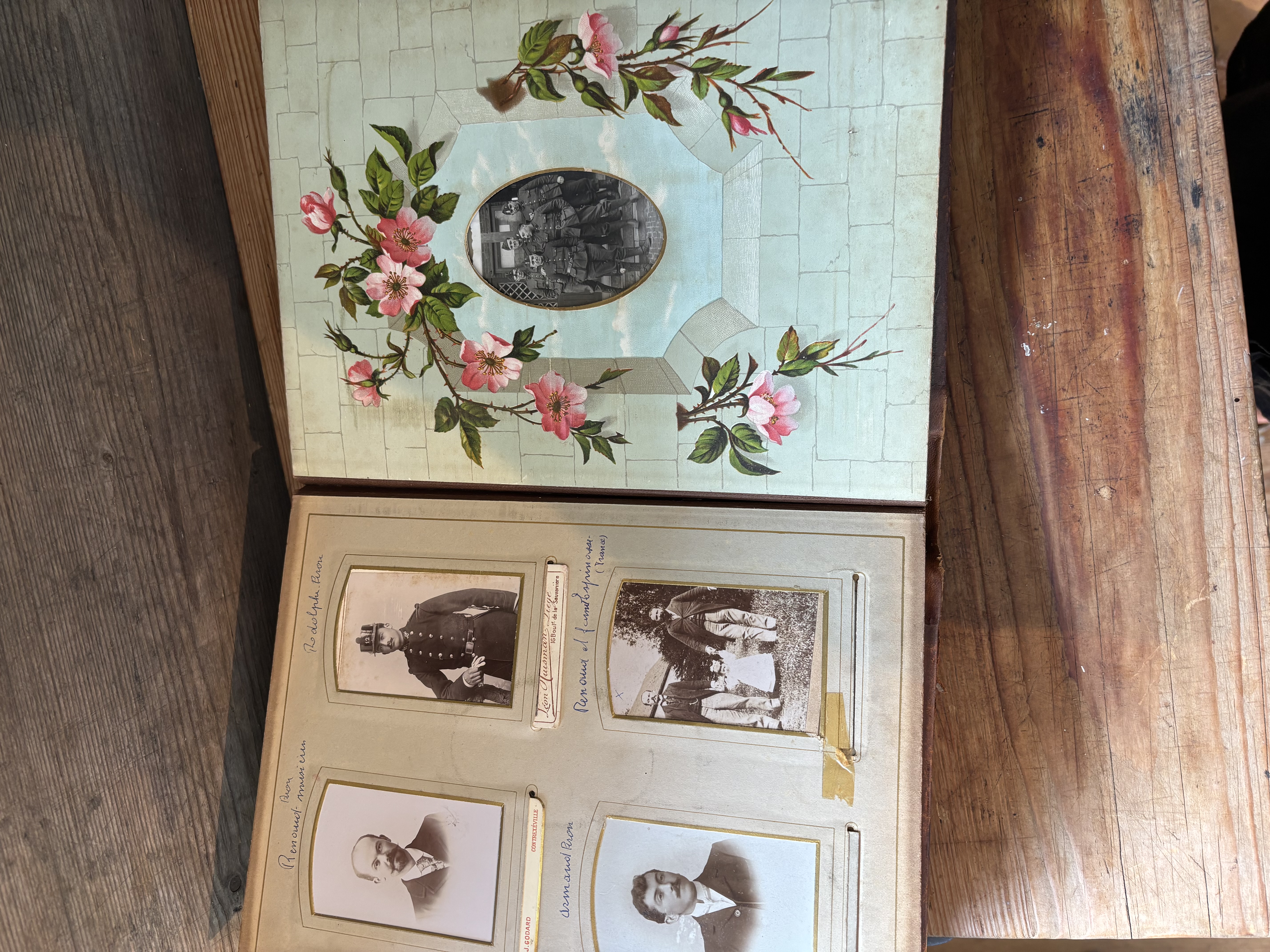Oud fotoalbum