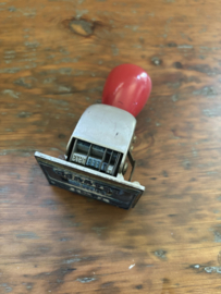 Oude stempel Betaald