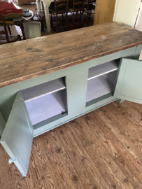 (Verkocht)Orginele werkbank / Dressoir.