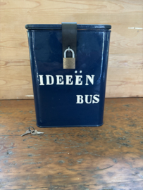 Blikken ideeën bus