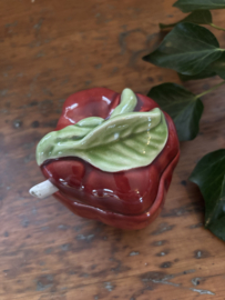 Appel jampotje met lepeltje