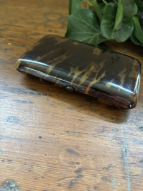 Celluloid bakje schildpad motief