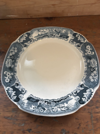 Groot plat bord Victoria