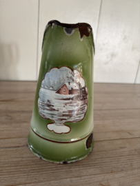 Groene kan met landschap