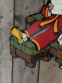 Sinterklaas wandplaat