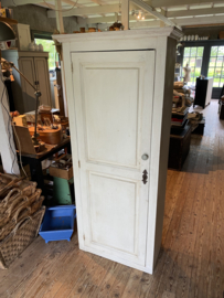 ( Verkocht ) Witte eendeurskast