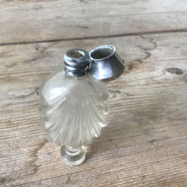 Parfumflesje zilveren dopje