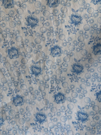 Dekbed blauwe bloemetjes
