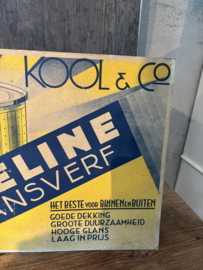 Reclameplaat ijseline  glansverf