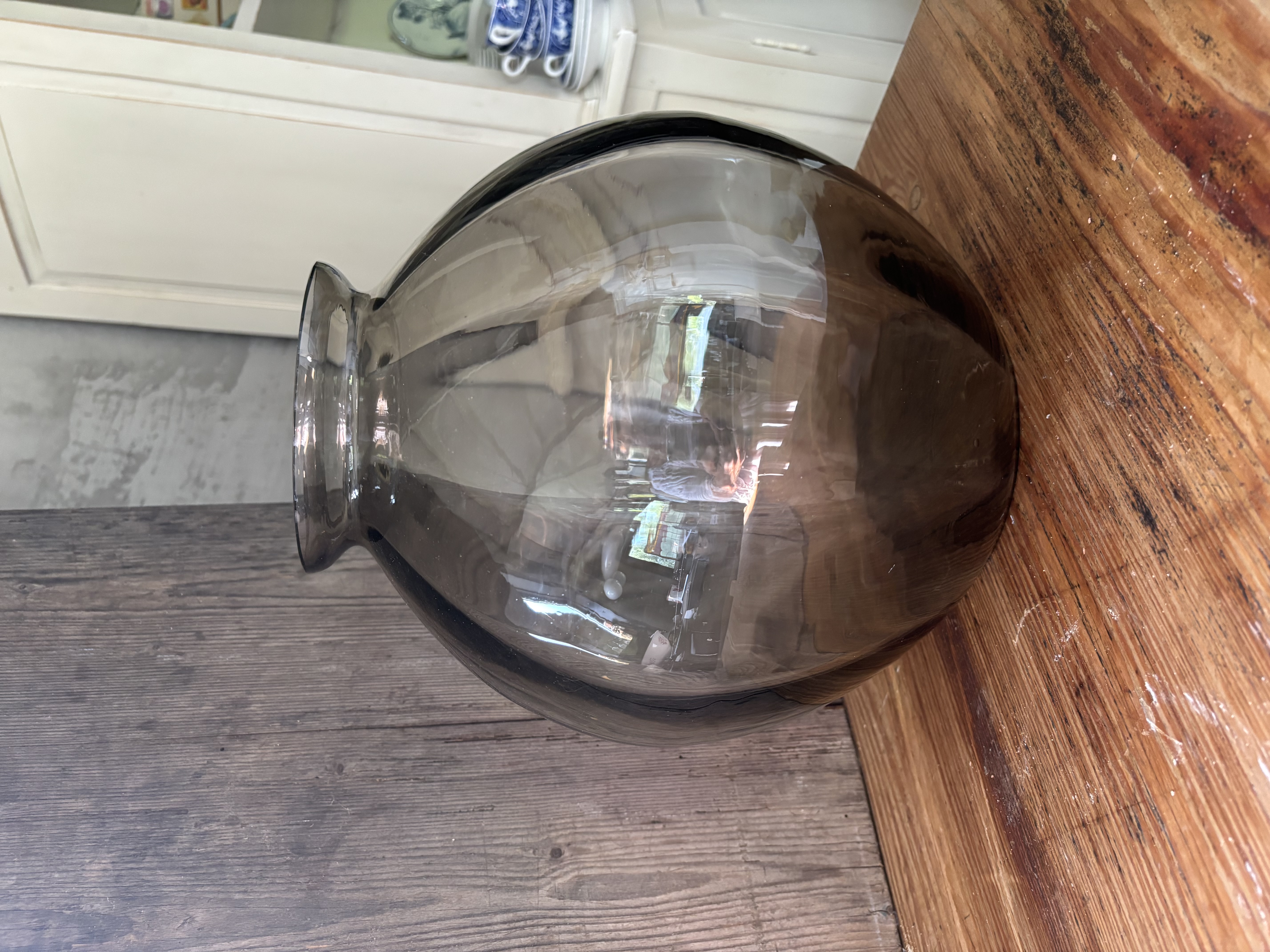 Grote rookglas vaas