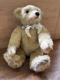 (Verkocht)Oude heerlijke Steiff beer