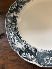 Groot plat bord Victoria