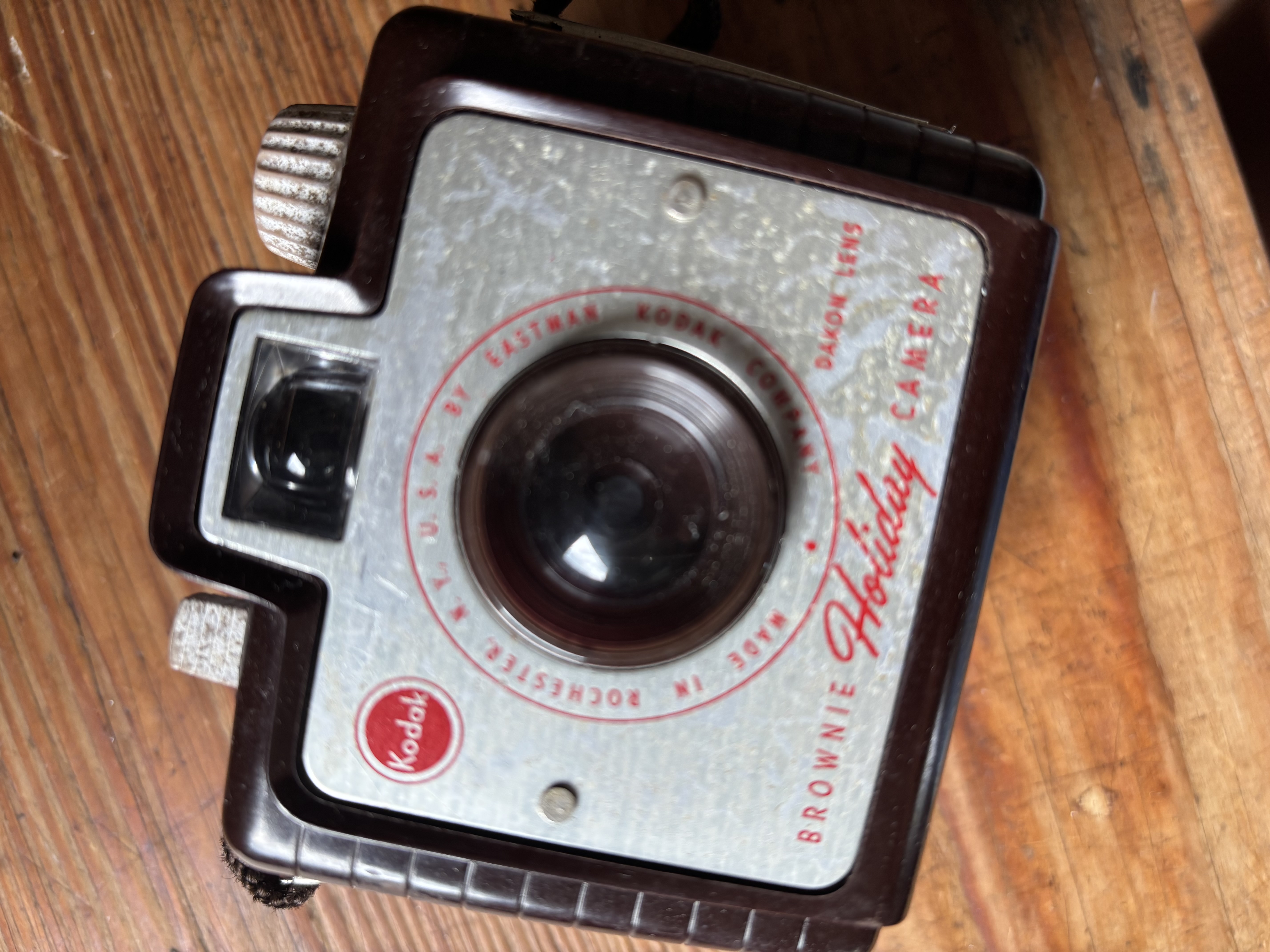 Kodak Brownie holiday bakeliet