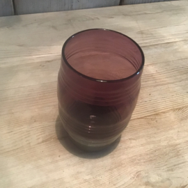 Aubergine kleur vaasje