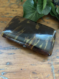 Celluloid bakje schildpad motief