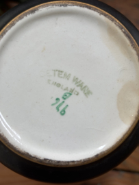 Zwart bloemenkannetje