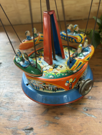 Blikken speelgoed draaimolen