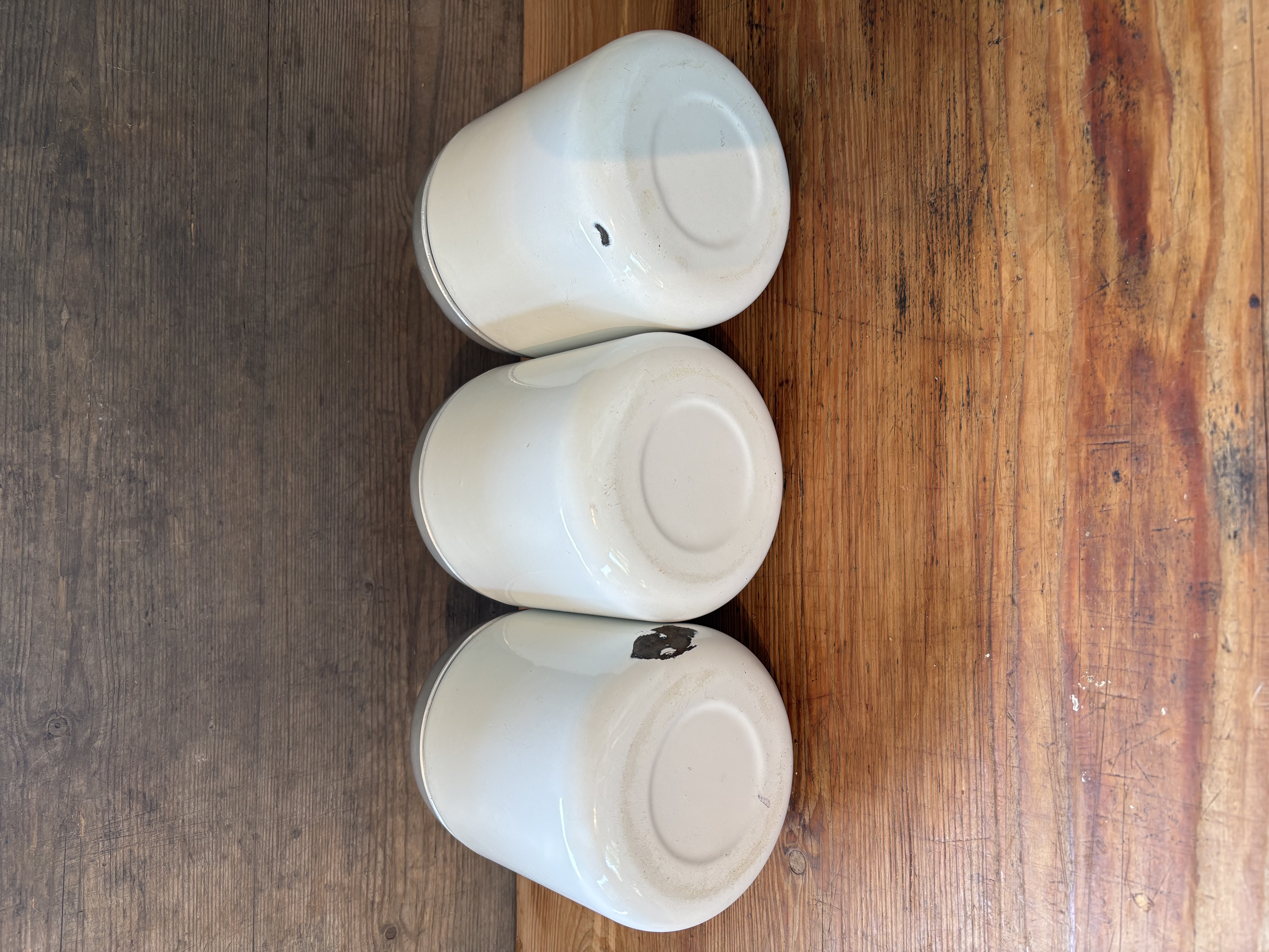 Witte koffie, thee, suiker