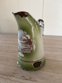 Groene kan met landschap