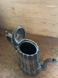 Engelse victoriaanse koffiepot