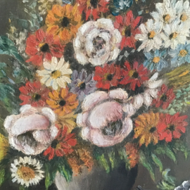 Mooi bloemen schilderij