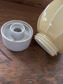 Ecru plafond lamp