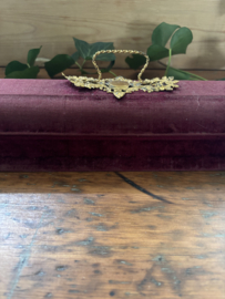 Bordeaux victoriaans handschoenen doosje