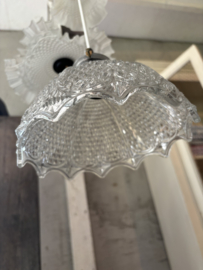 Geperst glas lampje