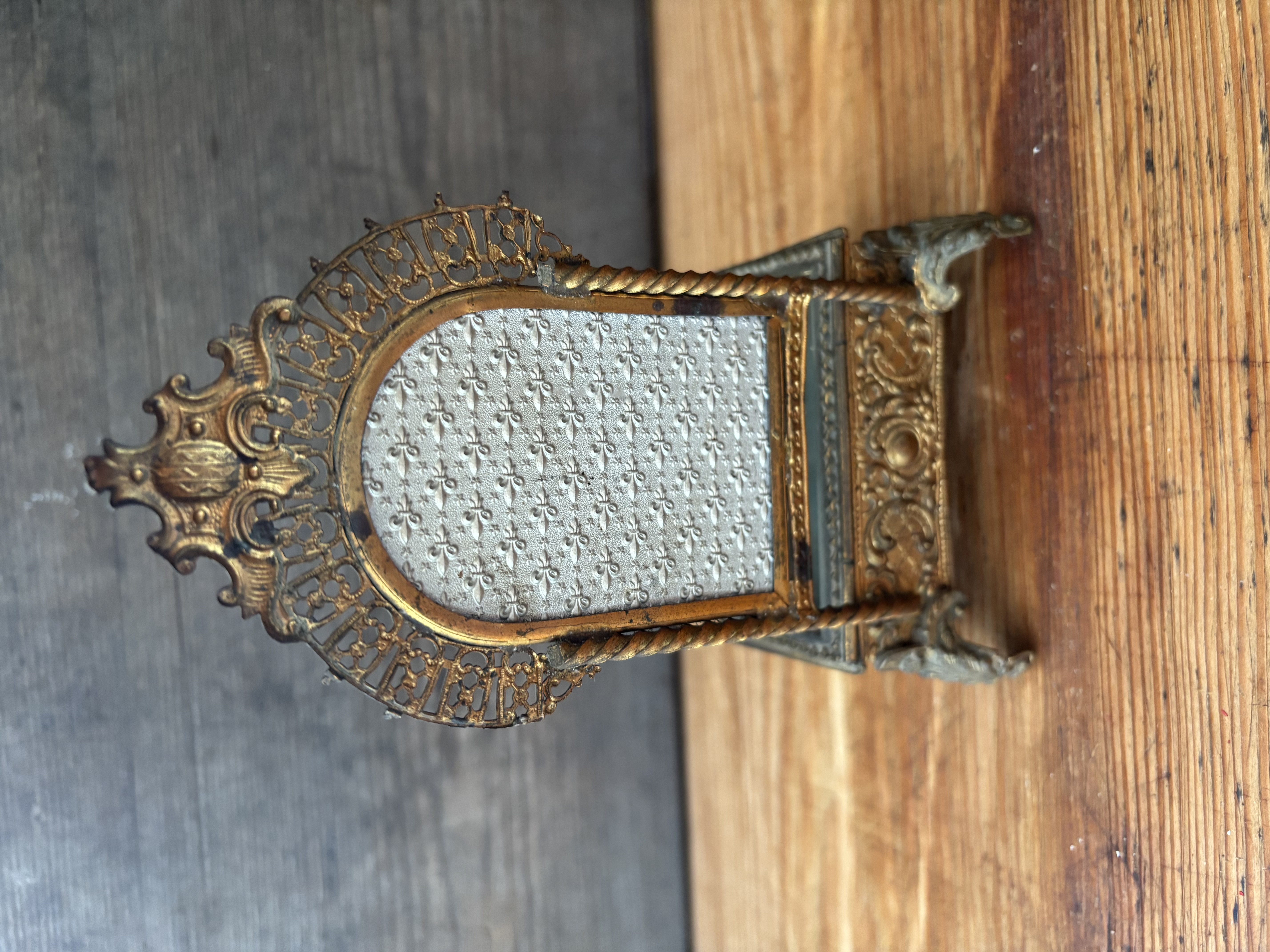 Bruidsdoosje met geslepen spiegeltje