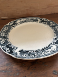 Groot plat bord Victoria