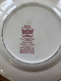 Engelse roze bordjes