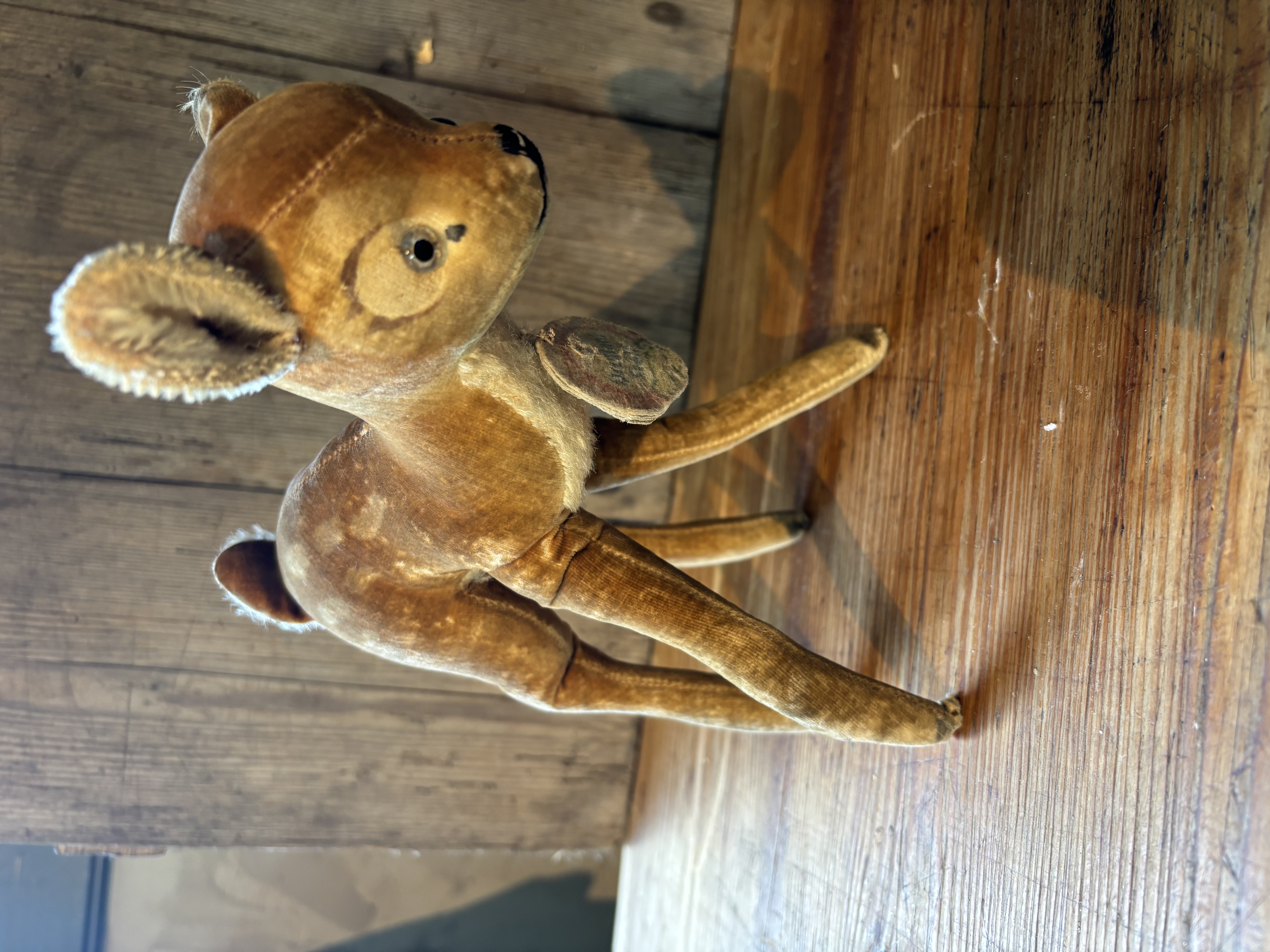 (Verkocht)Hertje Steiff  echte Bambi