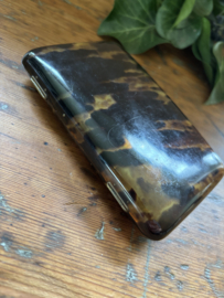 Celluloid bakje schildpad motief