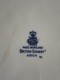 Langwerpige schaal Britse cenery