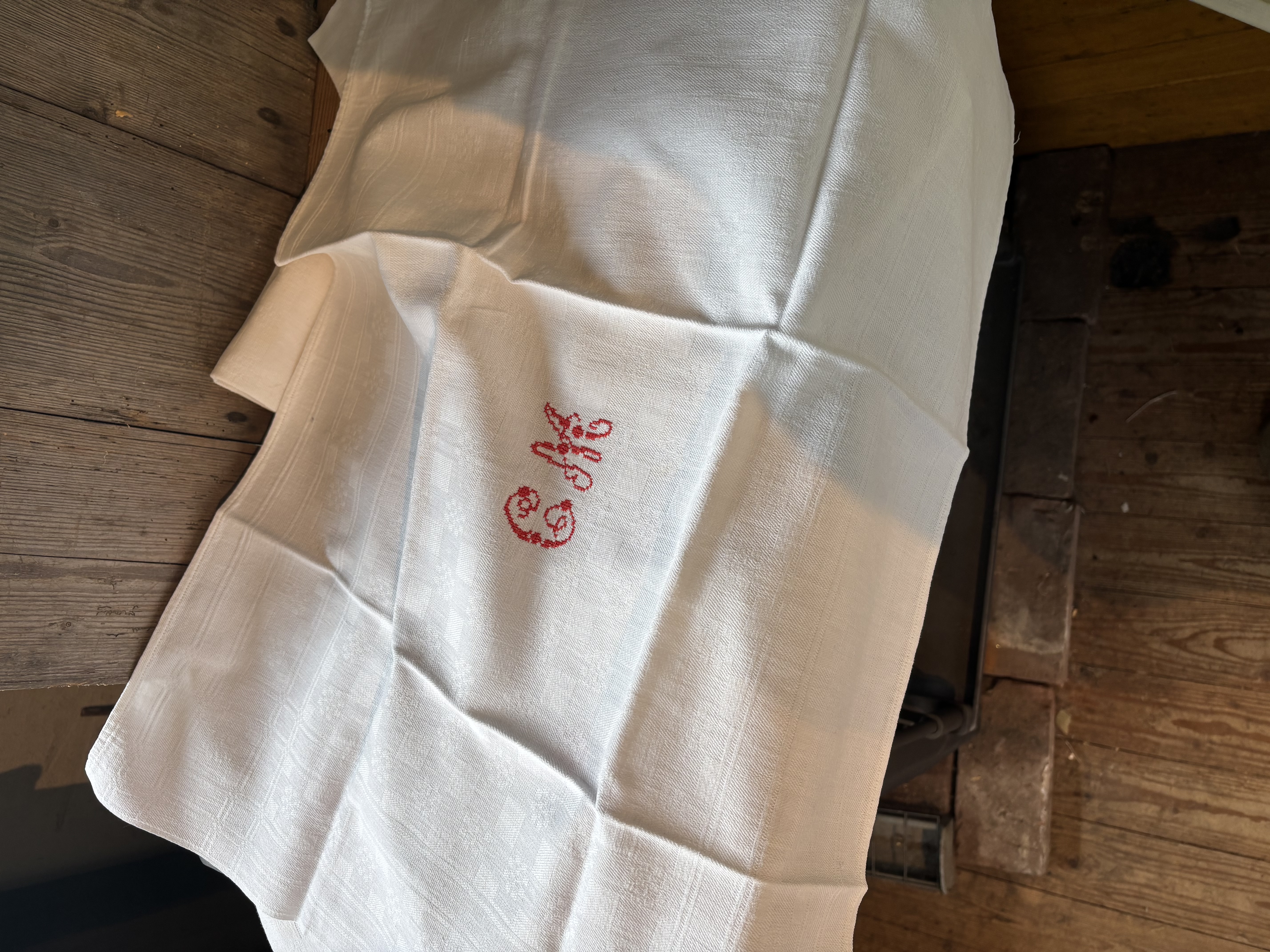 servetten met monogram