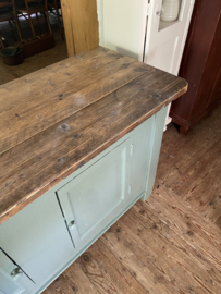 (Verkocht)Orginele werkbank / Dressoir.