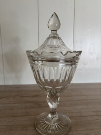 Antieke kristallen gemberpot