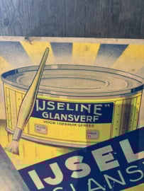 Reclameplaat ijseline  glansverf