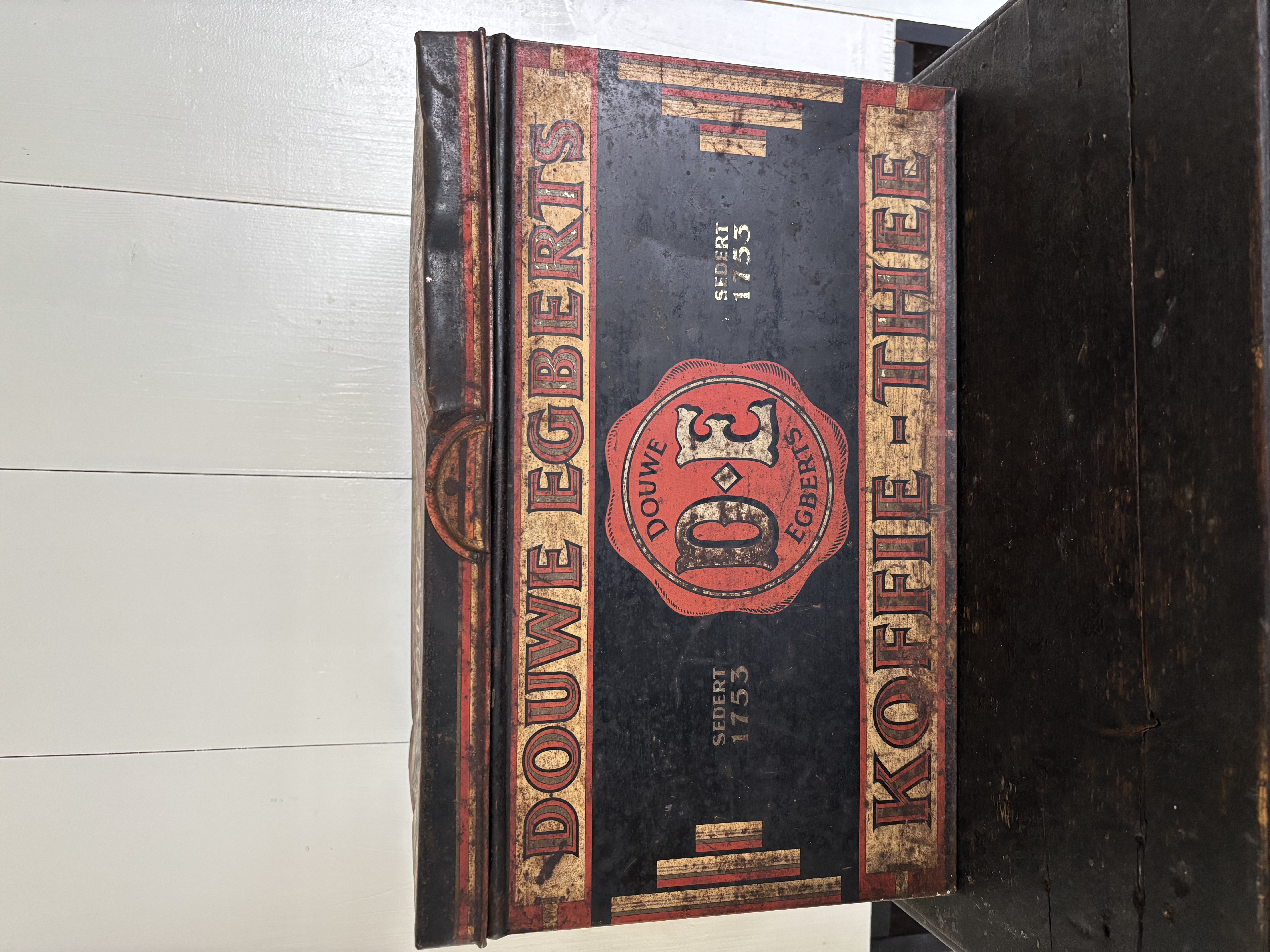 Douwe Egberts koffieblik