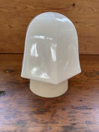 Rolvormige plafondlamp jaren 40/50