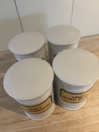 Vier apothekers potten