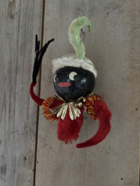 Hangende zwarte piet oude winkeldecoratie